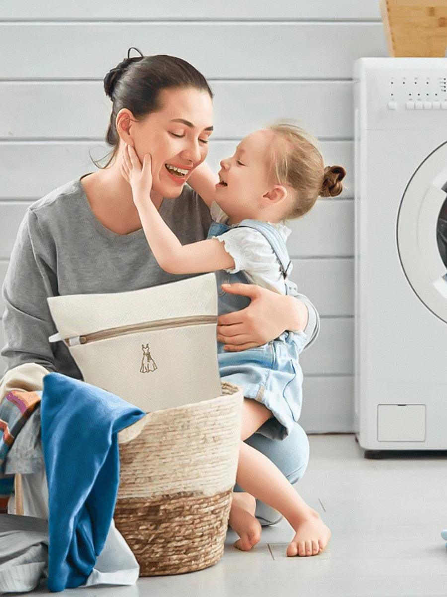 Mesh Laundry Bag - White / One-Size - ACCESSORIES-Others