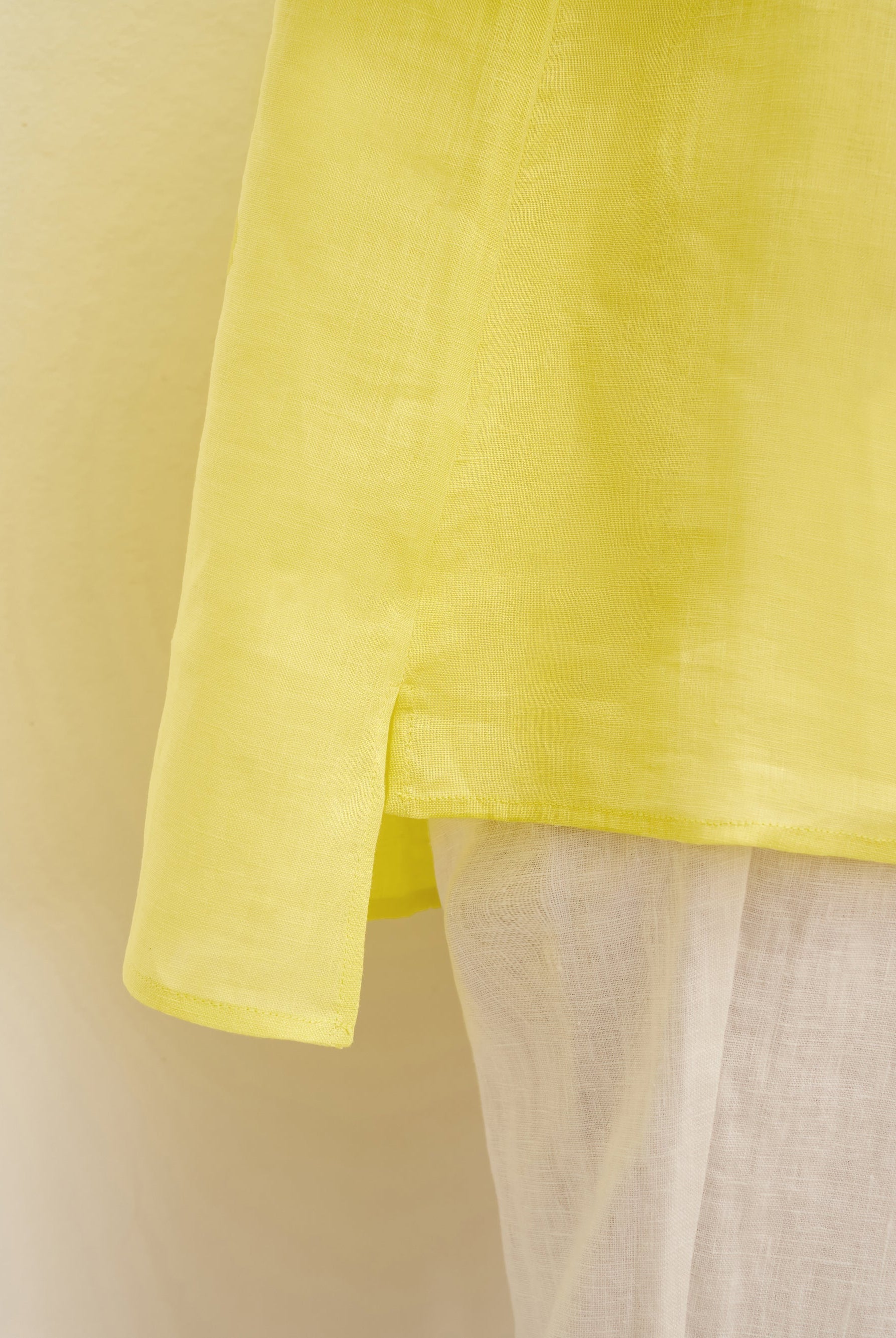 100% Linen Dress Shirt JOANNA - TOPS-Linen Blouses