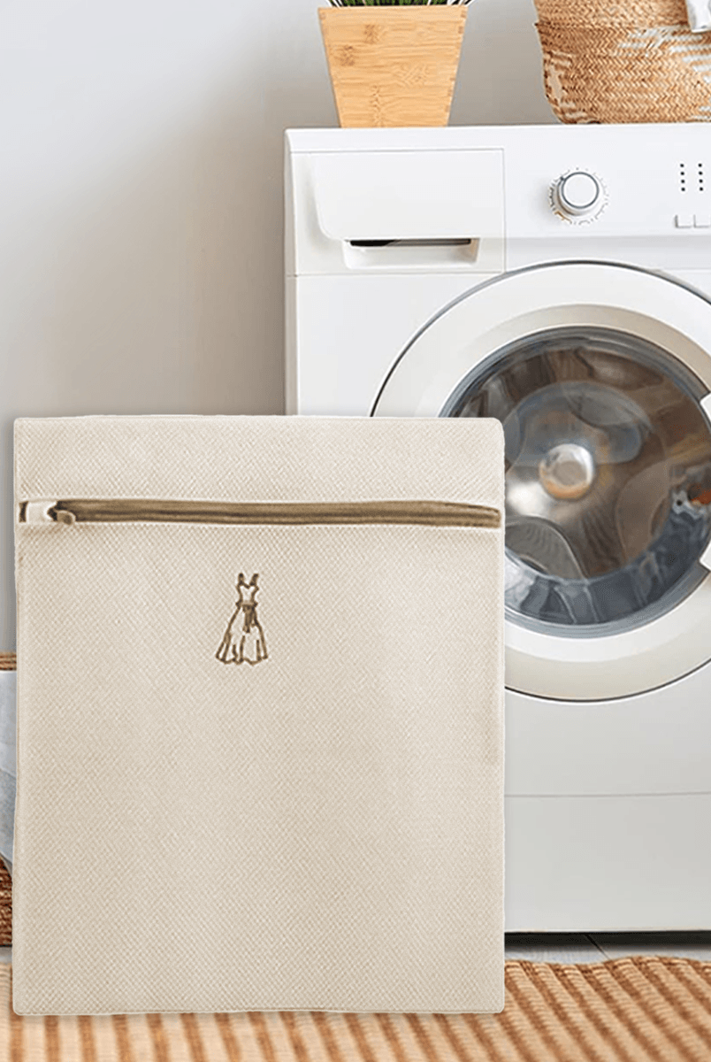 Mesh Laundry Bag - White / One-Size - ACCESSORIES-Others