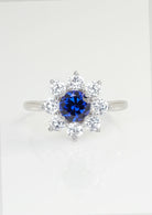 Exquisite Sapphire Ring - Blue Rhyme Starlight - One-Size - ACCESSORIES-Jewelry