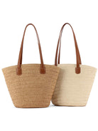 Flat Strap Trapezoid Tote - ACCESSORIES-Bag