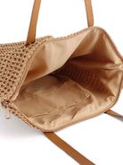 Woven Tapered Tote - ACCESSORIES-Bag