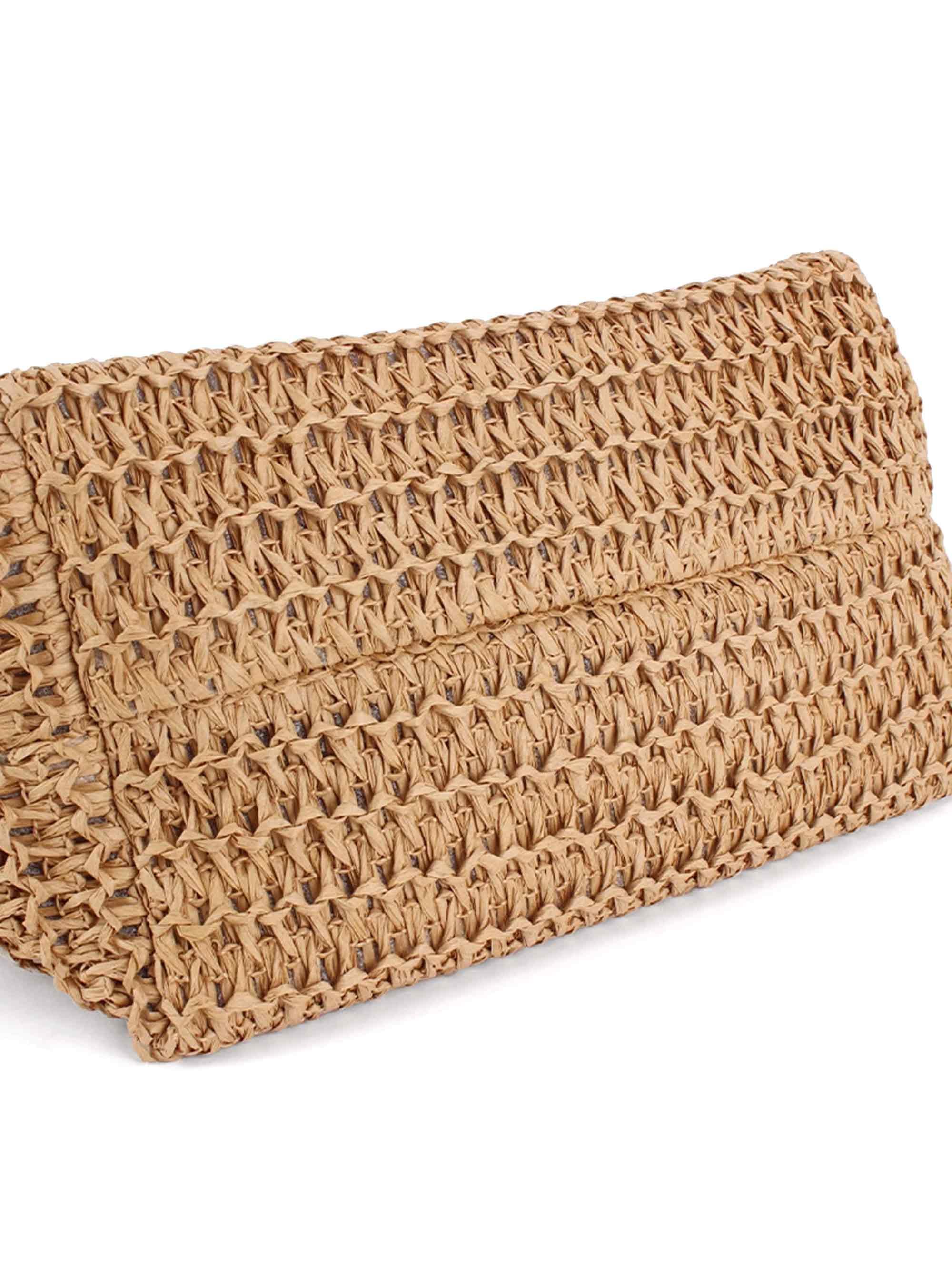Woven Tapered Tote - ACCESSORIES-Bag