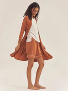 Bamboo Kimono Robe EVE - LOUNGEWEAR-Bamboo PJS
