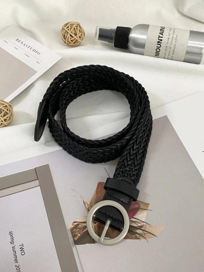 WILLA ALLURE Woven Canvas Belt - ACCESSORIES-Others