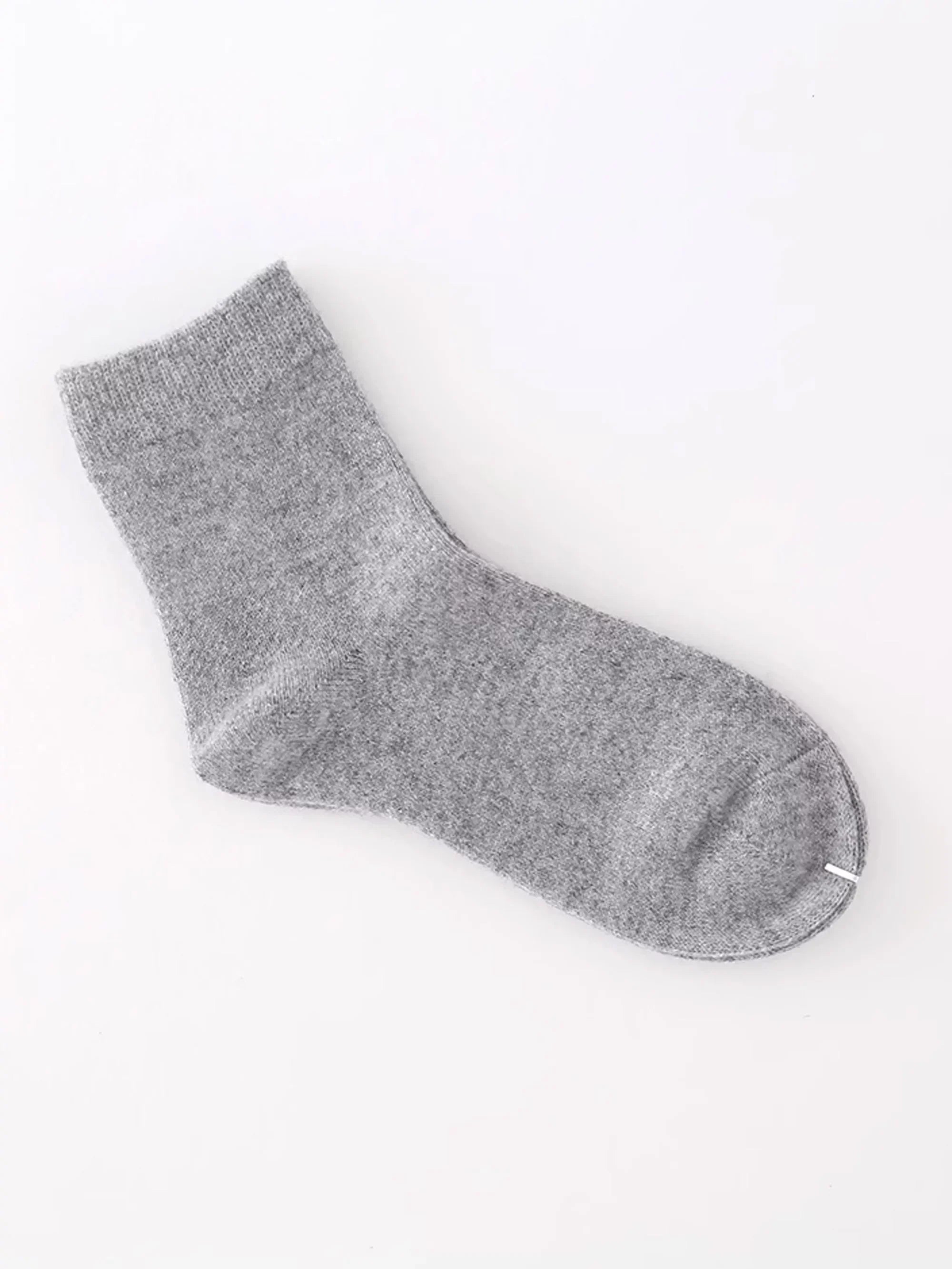 100% CASHMERE HOME HEAT MID-CALF THERMAL SOCKS ACC-home08