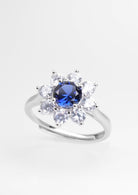 Exquisite Sapphire Ring - Blue Rhyme Starlight - One-Size - ACCESSORIES-Jewelry