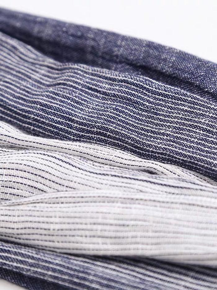 Flowfold Linen Blend Scarf - ACCESSORIES-Scarf