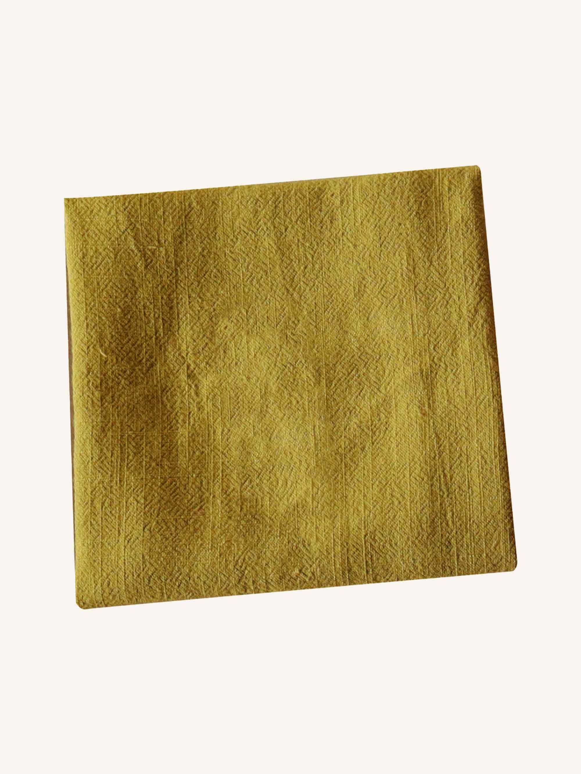 Cotton Linen Napkins Solid Color Placemats Tea Towels - Yellow / One-Size - ACCESSORIES-Others