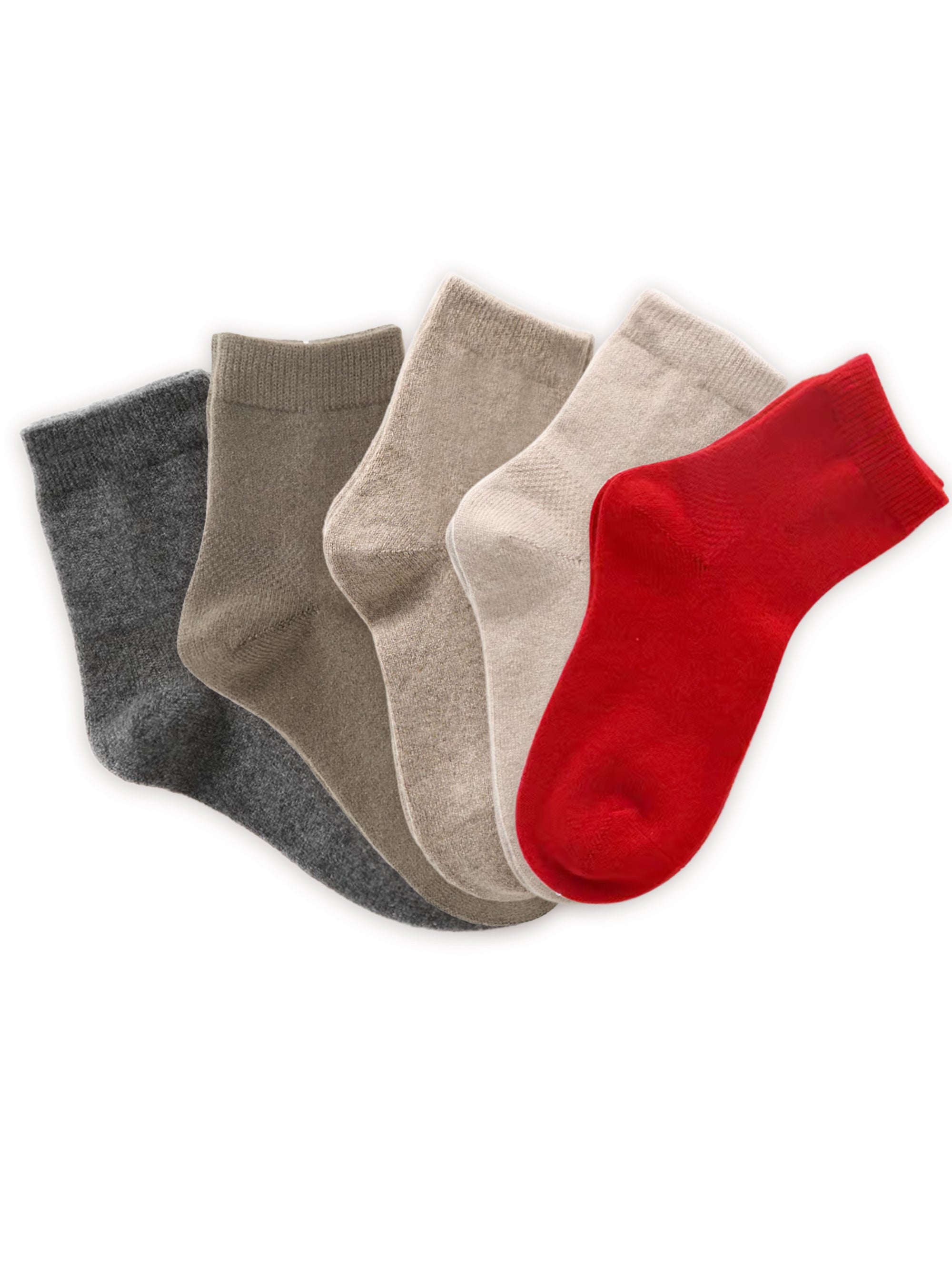 100% CASHMERE HOME HEAT MID-CALF THERMAL SOCKS ACC-home08