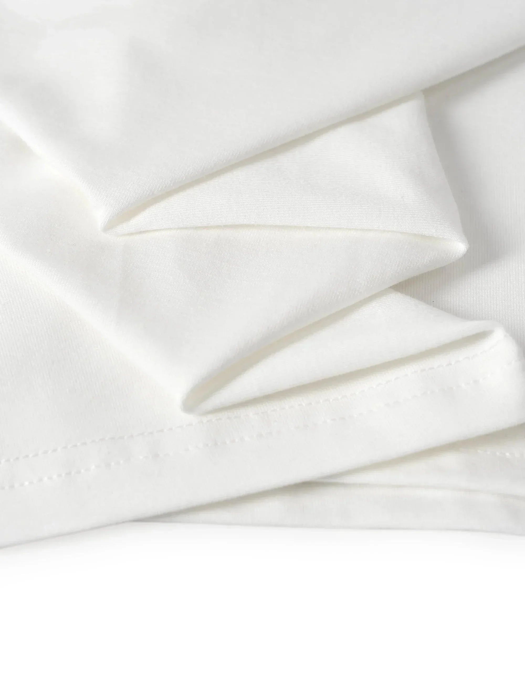 Stretch-Knit Bamboo Classic Basic Tee BELLE - TOPS-Bamboo Tees