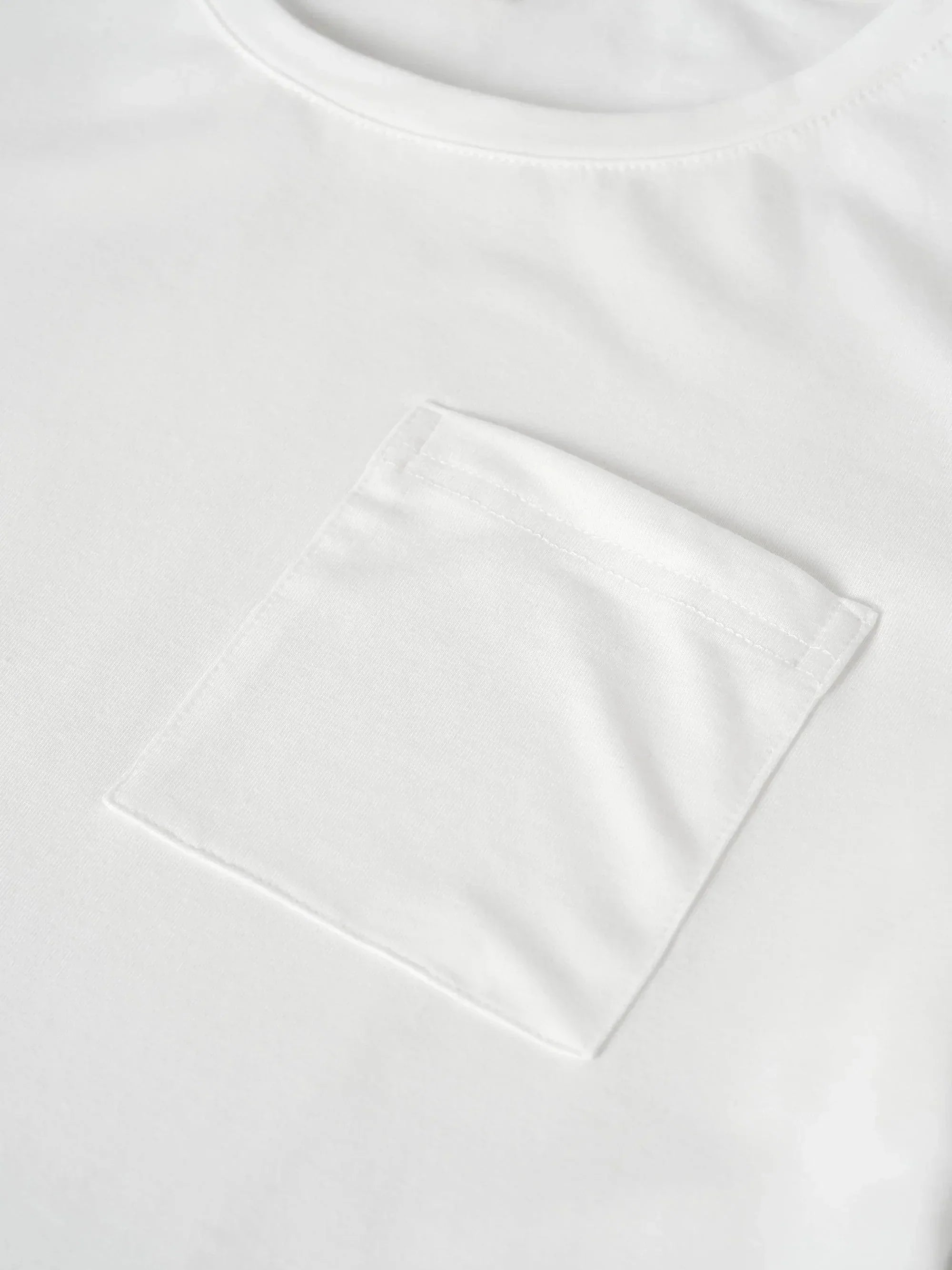 Stretch-Knit Bamboo Classic Basic Tee BELLE - TOPS-Bamboo Tees