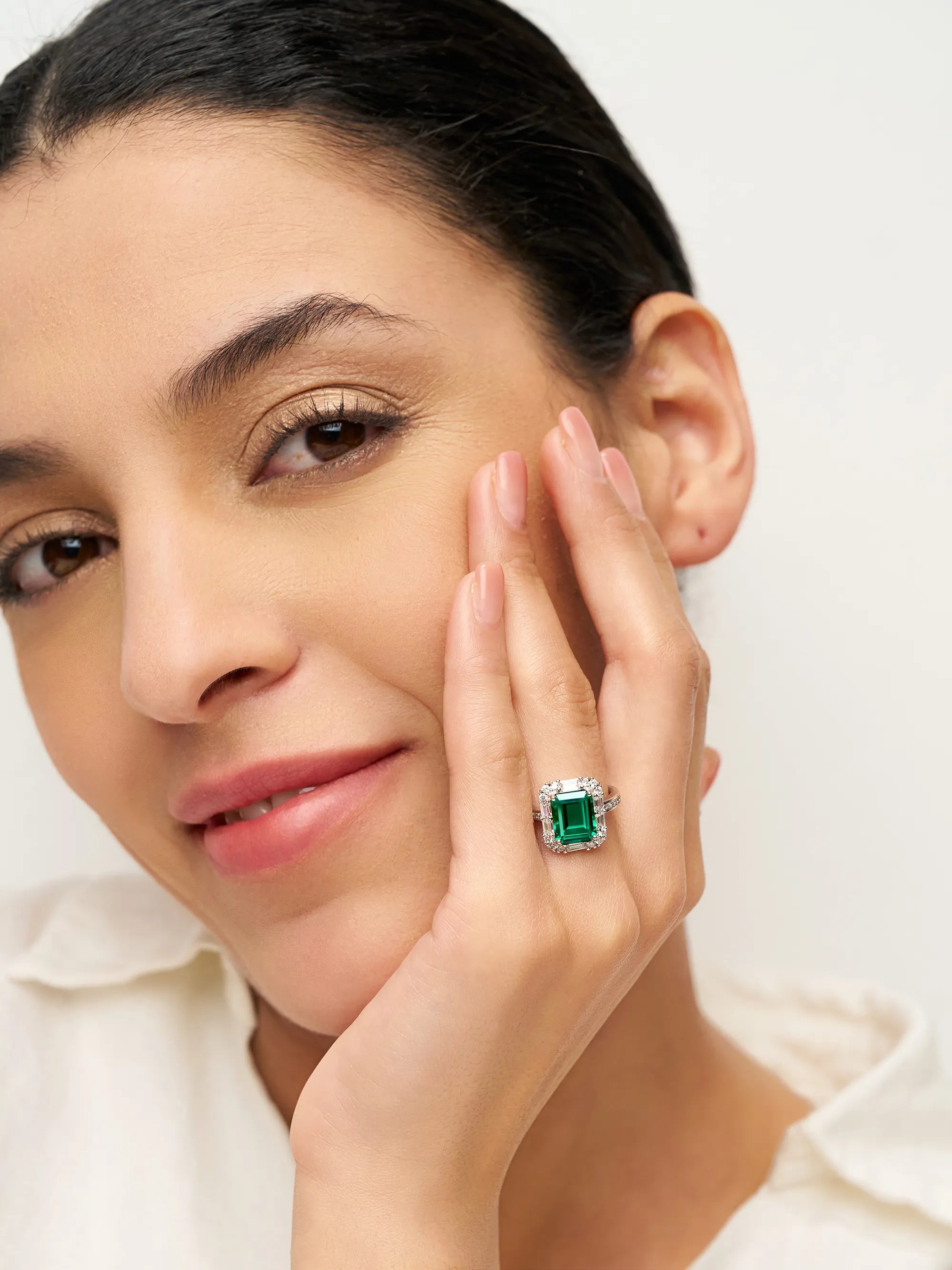 Exquisite Emerald Ring - Shadow Fairy - One-Size - ACCESSORIES-Jewelry