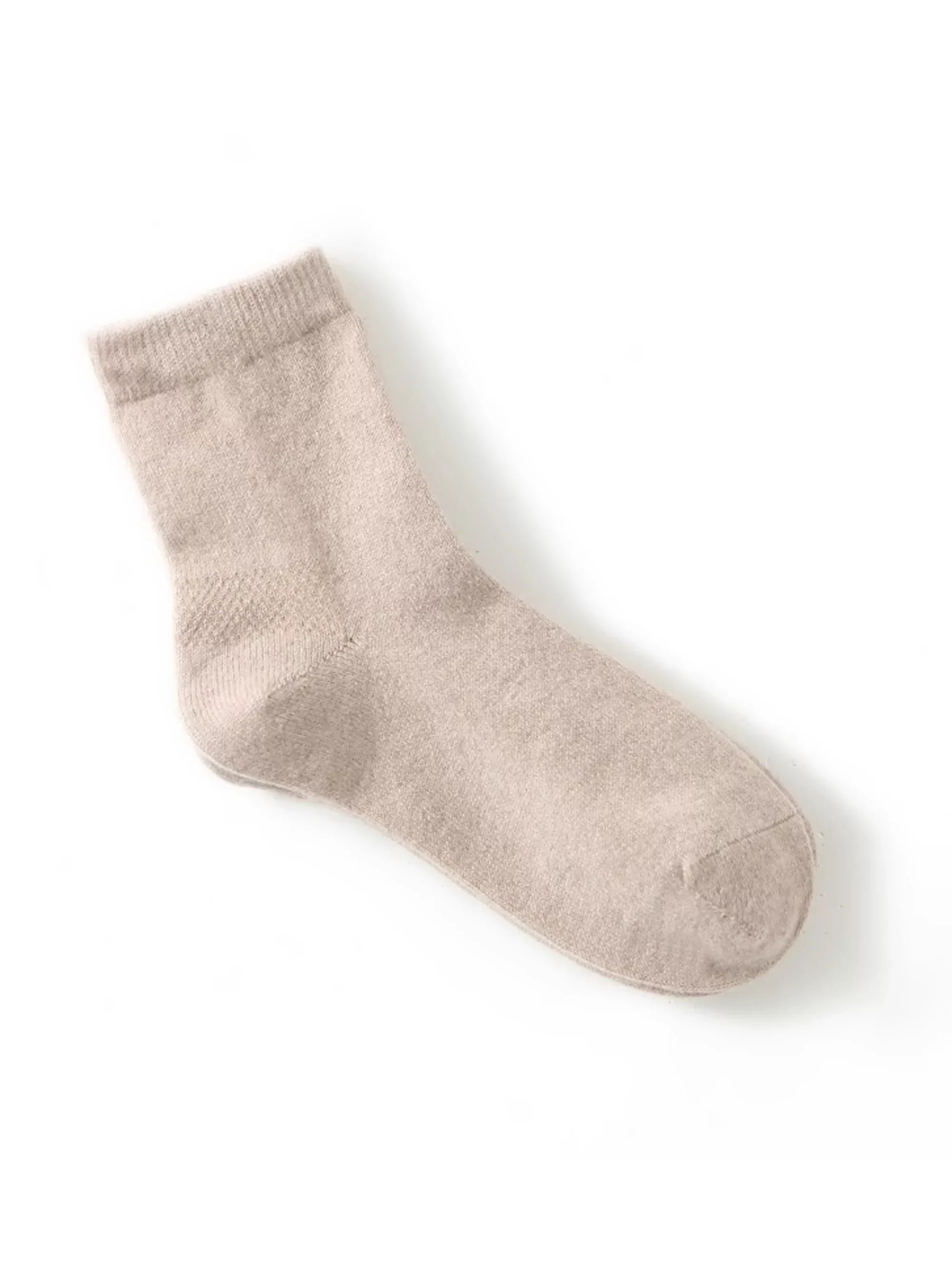 100% CASHMERE HOME HEAT MID-CALF THERMAL SOCKS ACC-home08